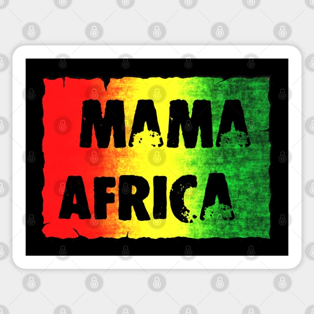 Mama Africa Sticker by Erena Samohai